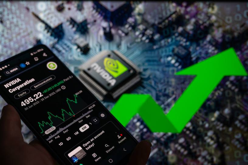 Through a combination of judgement and good fortune Nvidia found itself at the centre of three waves of innovation over the past decade. Image: Getty Images